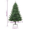 Árvore de Natal artificial 150 cm PVC e PE verde - Image 7
