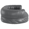 Cama p/ cães espuma ergonómico 60x42 cm couro artificial cinza - Image 5