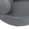 Cama p/ cães espuma ergonómico 88x65 cm couro artificial cinza - Image 6