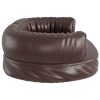 Cama p/ cães espuma ergonómico 60x42cm couro artific. castanho - Image 5