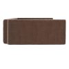 Cama/ninho para bagageira carro 70x45cm aspeto linho castanho - Image 7