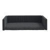 Cama/ninho para bagageira de carro 70x45 cm aspeto linho preto - Image 5