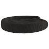 Cama para cães 90x70x23 cm pelúcia preto - Image 5