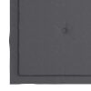 Cadeiras de jardim c/ almofadões antracite 8 pcs teca maciça - Image 10