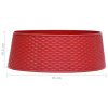 Saia para árvore de Natal Ø65x19,5 cm vermelho - Image 7
