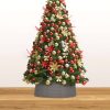 Saia para árvore de Natal Ø65x19,5 cm castanho - Image 3