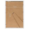Molduras para mesa 3 pcs 13x18 cm MDF branco - Image 8