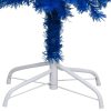 Árvore Natal artificial pré-iluminada c/ bolas 180cm PVC azul - Image 4