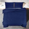 Conjunto capa de edredão 220x240cm microfibra leve azul marinho - Image 5