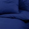 Conjunto capa de edredão 220x240cm microfibra leve azul marinho - Image 7
