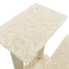 Árvore para gatos c/ postes arranhadores sisal 50,5 cm cor creme - Image 8