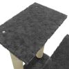 Árvore gatos c/ postes arranhadores sisal 50,5 cm cinza-escuro - Image 8