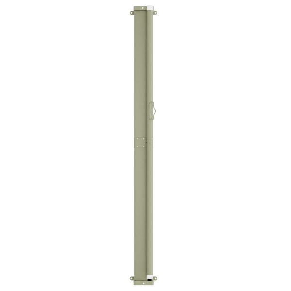 Toldo lateral retrátil para pátio 140x300 cm castanho - Image 6