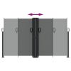 Toldo lateral retrátil 140x1200 cm antracite - Image 5