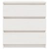 Mesas de cabeceira 2 pcs 60x36x64 cm pinho maciço branco - Image 6