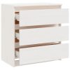 Mesas de cabeceira 2 pcs 60x36x64 cm pinho maciço branco - Image 8