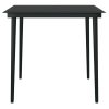 3 pcs conjunto de jantar p/ jardim c/almofadões vime PE e vidro - Image 6