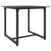 3 pcs conjunto lounge exterior c/ almofadões vime PE cinzento - Image 8