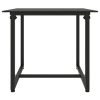 3 pcs conjunto lounge exterior c/ almofadões vime PE cinzento - Image 9