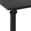 3 pcs conjunto lounge exterior c/ almofadões vime PE cinzento - Image 6
