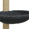 Árvore p/ gatos c/ poste arranhador sisal 74 cm cinzento-escuro - Image 8