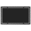 4 pcs conjunto lounge de jardim c/ almofadões vime PE preto - Image 5