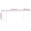 7 pcs conjunto de jantar p/ jardim c/ almofadões vime PE e aço - Image 11