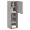 Móveis de TV com luzes LED 2 pcs 30,5x30x102 cm cinzento sonoma - Image 5