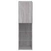 Móveis de TV com luzes LED 2 pcs 30,5x30x102 cm cinzento sonoma - Image 9