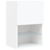 Móveis de TV com luzes LED 2 pcs 40,5x30x60 cm branco - Image 7