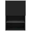 Móveis de TV com luzes LED 2 pcs 40,5x30x60 cm preto - Image 9