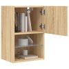 Móveis de TV com luzes LED 2 pcs 40,5x30x60 cm carvalho sonoma - Image 5