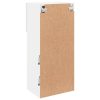 Móveis de TV com luzes LED 2 pcs 40,5x30x90 cm branco - Image 11