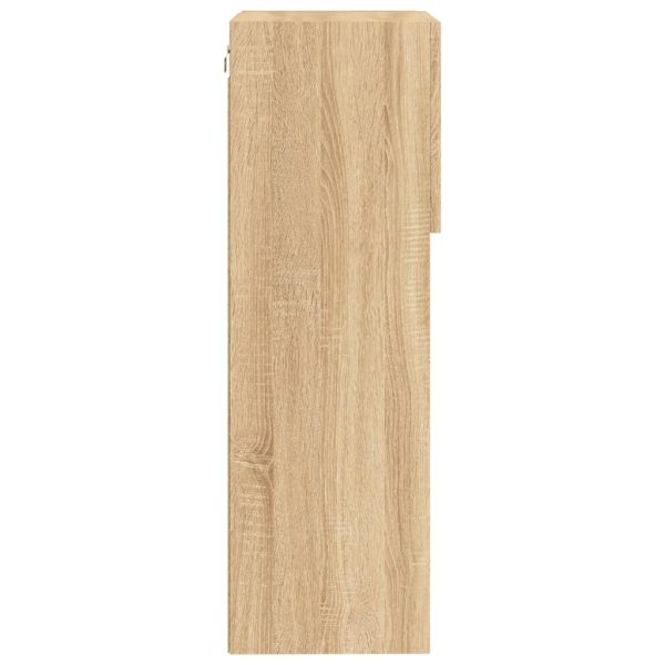 Móveis de TV com luzes LED 2 pcs 40,5x30x90 cm carvalho sonoma - Image 10