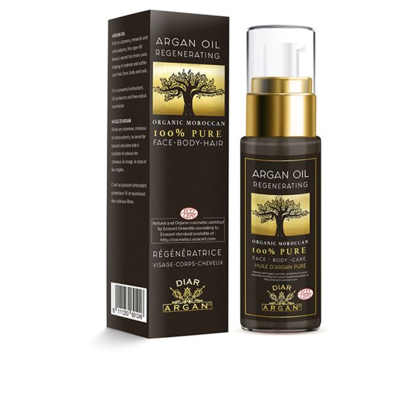 ÓLEO REGENERANTE 100% puro argan bio 30 ml