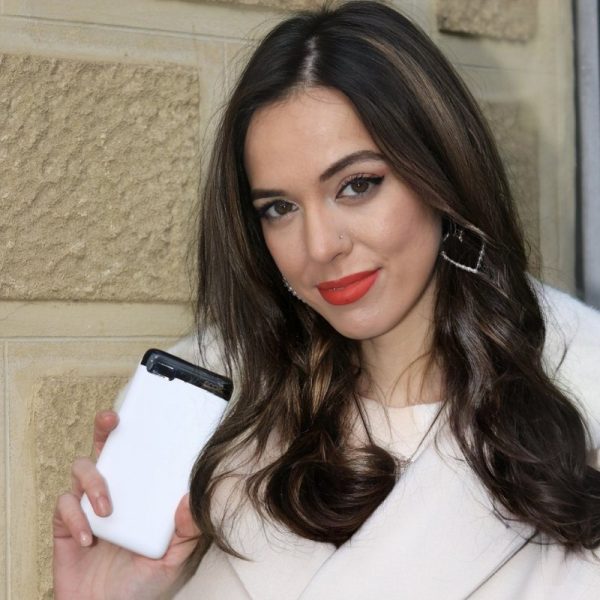 Bateria Externa Universal Power Bank 10.000 mAh (2 x usb / 2A) COOL Slim Blanco - Image 4