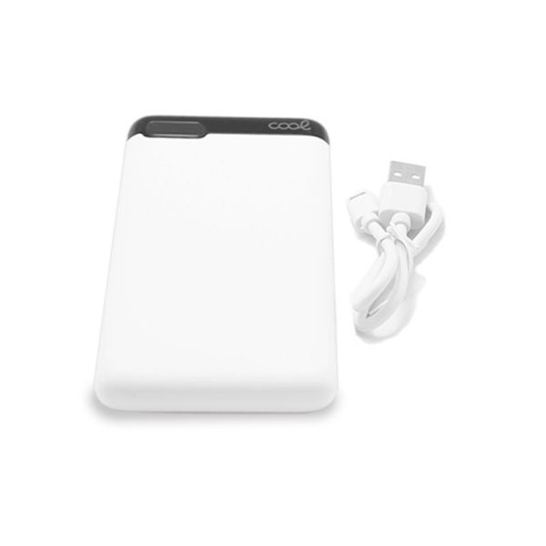 Bateria Externa Universal Power Bank 10.000 mAh (2 x usb / 2A) COOL Slim Blanco - Image 9