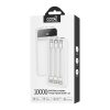 Batería Externa Universal Power Bank 10.000 mAh Carga Rápida 22.5W (3 cables) Blanco - Image 5