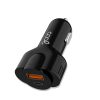 Cargador Coche Universal Entrada USB + Entrada Tipo C PD COOL (30W) Negro - Image 2