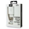 Cargador Red para iPhone COOL Entrada TIPO-C PD + Cable Tipo C - Lightning 1,2 metros (20W) - Image 2