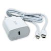 Cargador Red para iPhone COOL Entrada TIPO-C PD + Cable Tipo C - Lightning 1,2 metros (20W) - Image 3