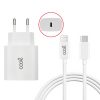 Cargador Red para iPhone COOL Entrada TIPO-C PD + Cable Tipo C - Lightning 1,2 metros (20W) - Image 4