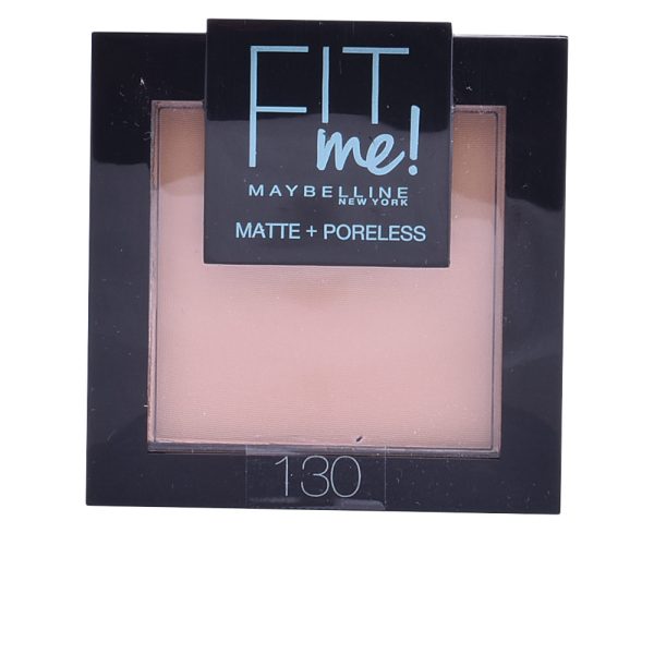 FIT ME MATTE+PORELESS powder #130-buff beige