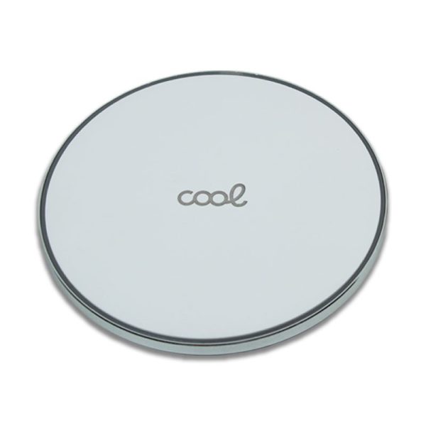 Dock Base Cargador Smartphones Inalámbrico Qi Universal COOL (Carga Rápida) Blanco - Image 3