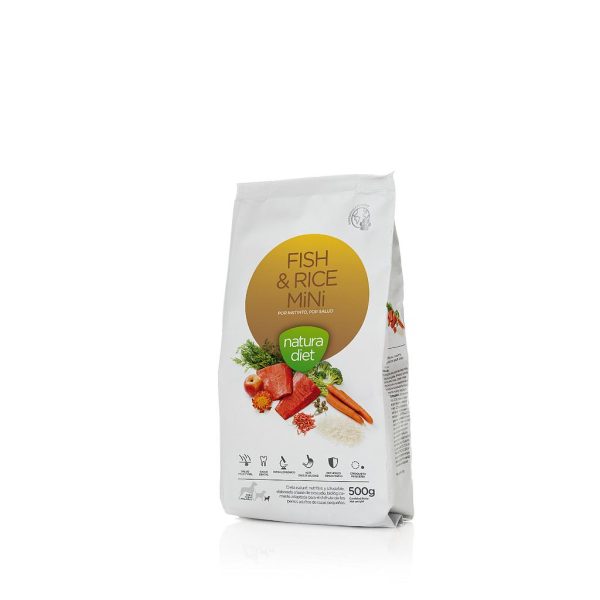 DNG NATURA DIET FISH & RICE (500 MINI GR)