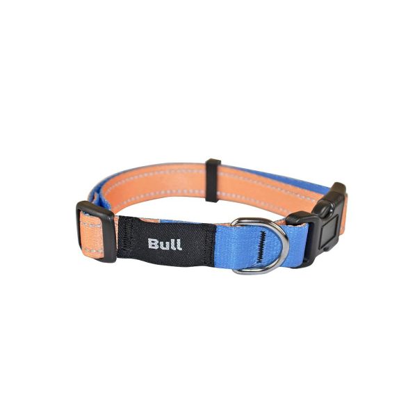 BULL COLLAR REFLECTANTE ORANGE (T-1 20-35 x 1,5 CM)