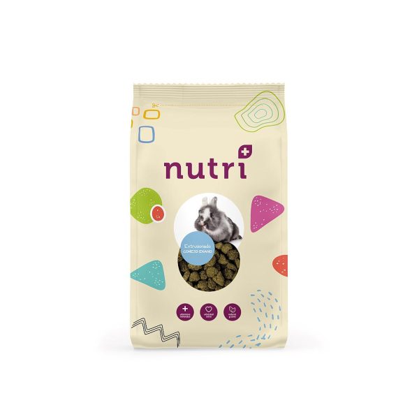 NUTRI+ ROEDORES EXTRUSIONADO CONEJO ENANO (BIG 3.000 GR APROX)
