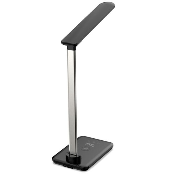 Lámpara LED con Base Carga Inalámbrica Qi COOL Fold Negro - Image 3