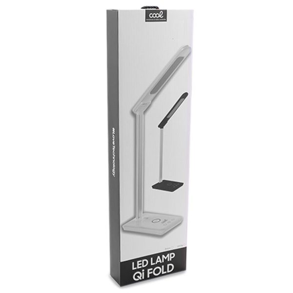 Lámpara LED con Base Carga Inalámbrica Qi COOL Fold Negro - Image 4