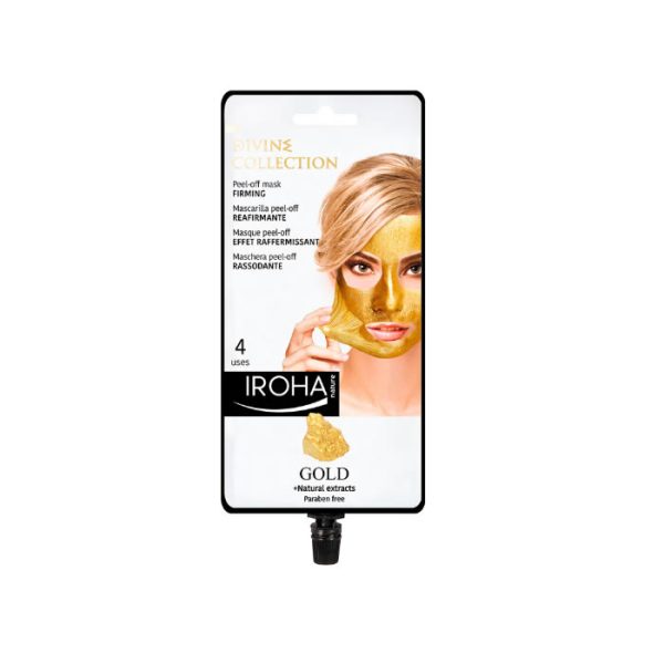 Iroha Nature Gold Mascarilla Peel Off Reafirmante 4 Usos